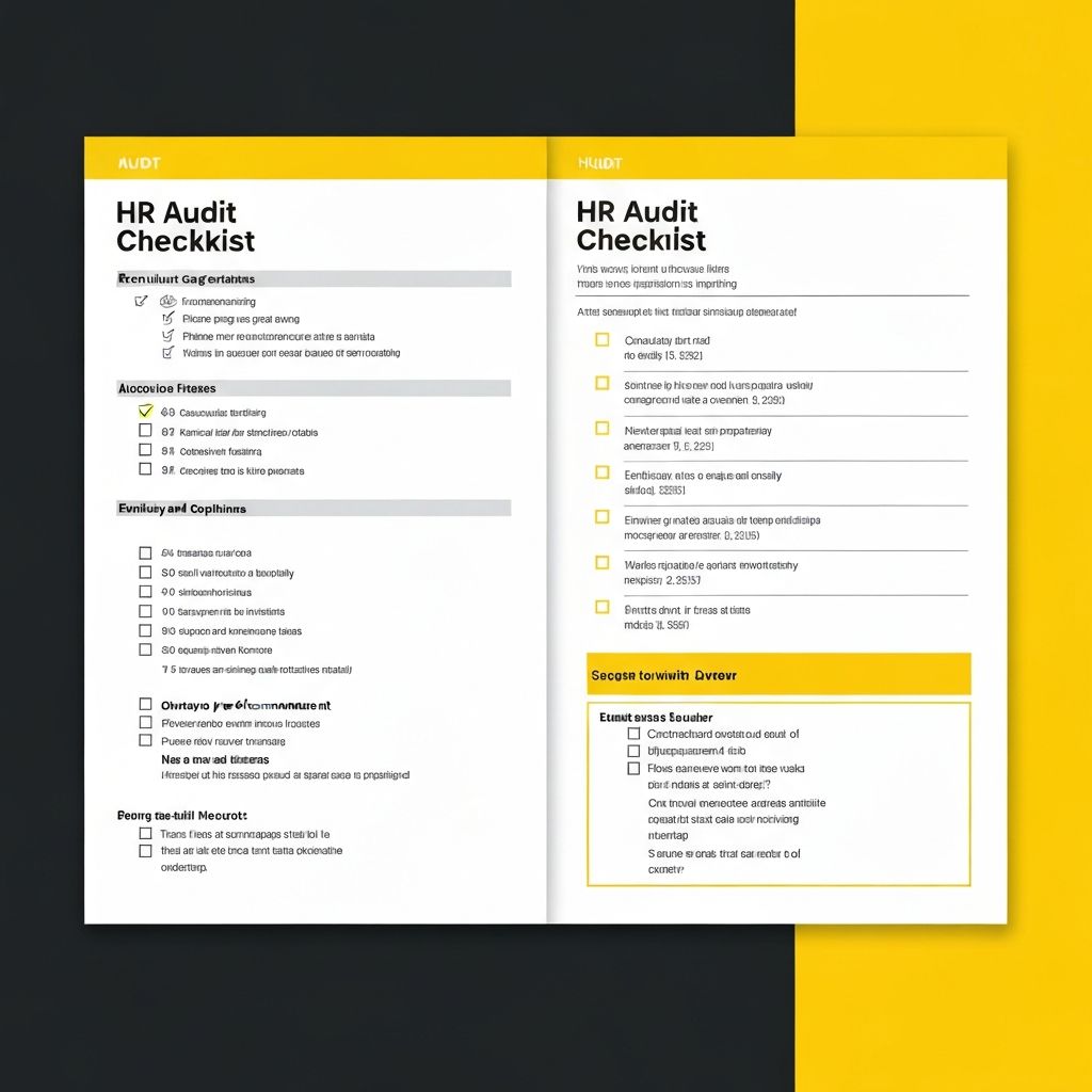HR Audit Template Preview